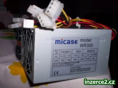 MICASE zdroj 300W (ventilátor 8 cm)