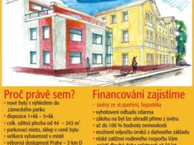 Nové byty Veltrusy
