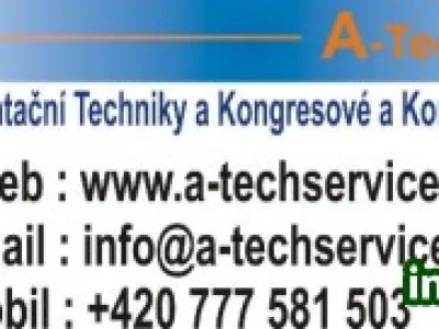 Pronájem prezentační techniky, ozvučení, tlumočení, servis projektorů