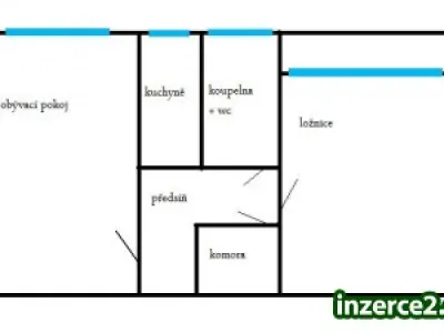 Prodám byt 2+1, 56 m2, OL - Heyrovského