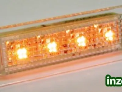 LED lišta - žlutá(oranž)