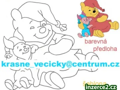 šablona pro obkreslení na zeď