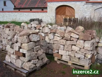 Prodám stavební kámen opuka