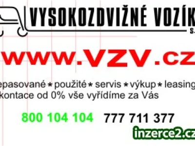 VYSOKOZDVIŽNÉ VOZÍKY