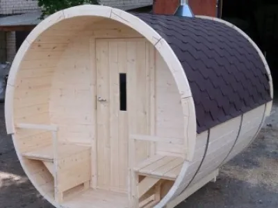 Finská sudová sauna