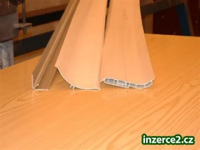 Hygienické lemovací PVC lišty