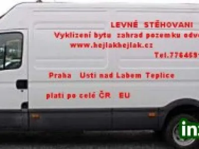 Levne stehovani vyklizeni bytu zahrad pozemku odvoz odpadu
