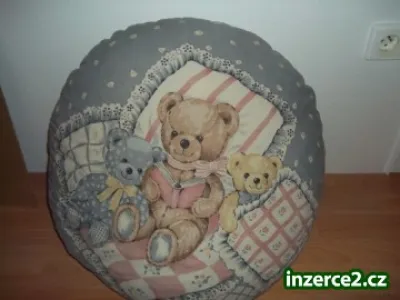 polštář pruměr 70 cm