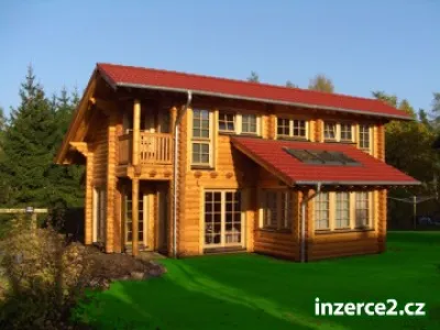 Nadstandardní roubenný dům