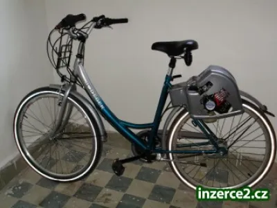jízdní kolo BODEČEK vybavené motorem