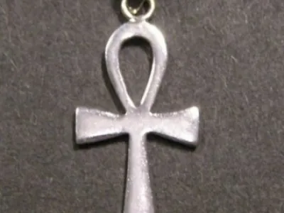 Ankh - nilský kříž - stříbrný přívěsek