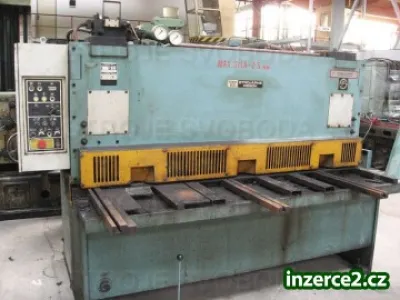 Nůžky tabulové hydraulické CNTA 2000/6,3 A