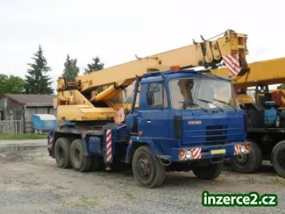 Autojeřáb AD20T Tatra 815, r.v.94