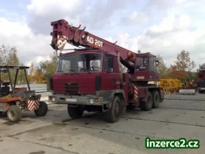 Autojeřáb AD20T Tatra 815