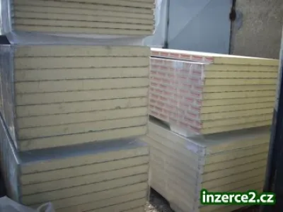 POLYSTYRENOVÉ  SENDVIČOVÉ  PANELY :