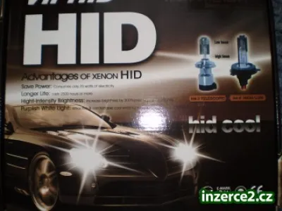 Xenony H1,H4,H7- HID přestavbová sada, 6 000K
