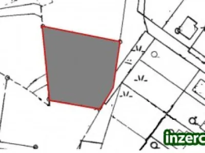 Stavební pozemek 2471 m2 v obci Chvatěruby
