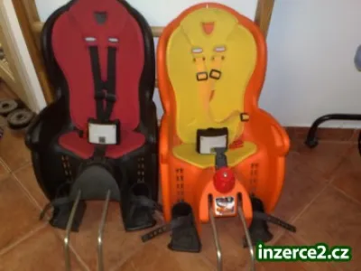 dětské sedačky na kolo