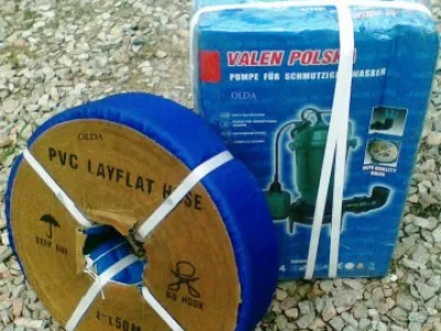 Kalové čerpadlo do septiku + 50m hadice 60mm