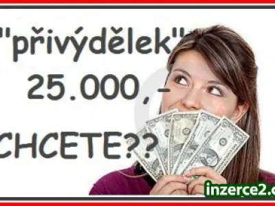 HLEDÁTE PŘIVÝDĚLEK?