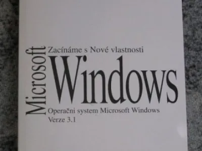 Kniha: Manuál k operačnímu systému Microsoft Windows 3.1