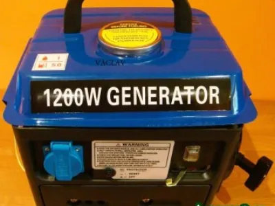 Elektrocentrála 0,8kW (generátor),
