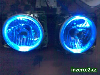 vw golf II angel eyes
