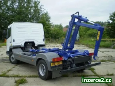 Mercedes Benz Atego917+hákový nosič CSAO-KM