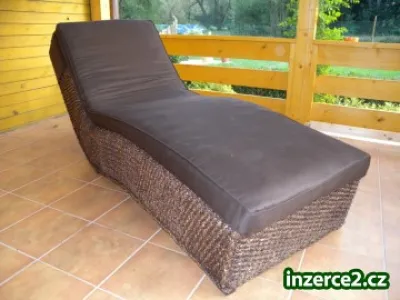Luxusní  designový divan - lehátko - vodní hyacint