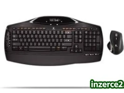 set klavesnice a mys Logitech Cordless Desktop MX 5500 CZ, BT, USB