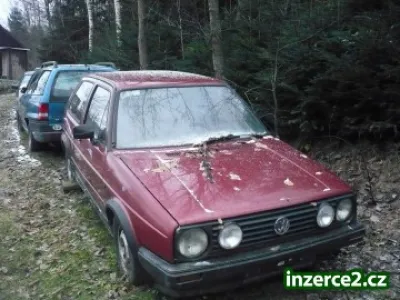 vw golf 2 1.6i rok 87