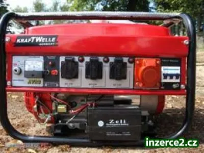 Elektrocentrála model 6,5 - elektrický startér - NOVA