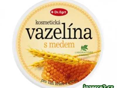 Kosmetická vazelína s medem