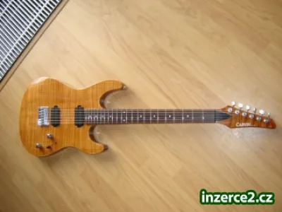 Carvin C66 kytara šitou na míru