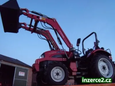 NOVÝ!!! TRAKTOR RABTRAC YTO 404 S PODKOPOVKOU A NAKLADAČEM V CENĚ!
