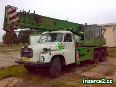 Autojeřáb AD20 Tatra 148