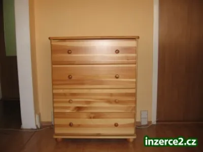 Nová 4-šuplíková komoda
