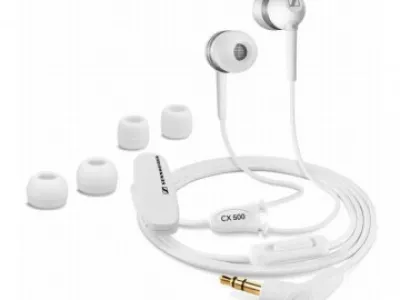 ! Sennheiser CX500 White, Nové, iPod, iPhone, Apple design !