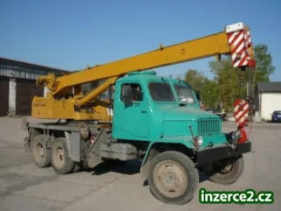 Autojeřáb AD080 PragaV3S