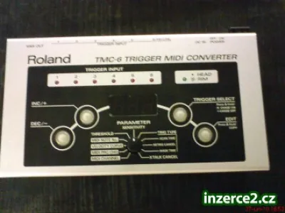 Prodám trigger MIDI CONVERTER ROLAND TMC-6