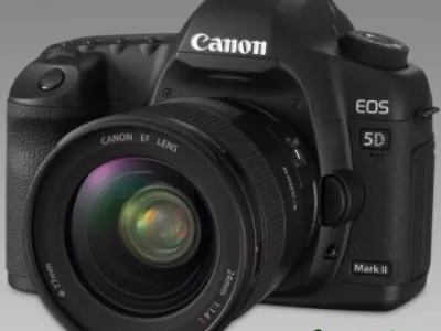 Canon EOS 5D Mark II 21MP DSLR Camera