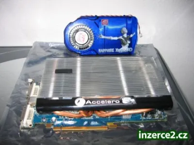 Ati Radeon X1950 Pro, PCIe, 512 MB, + chladič Accelero S1