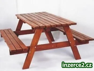 prodám zahradní piknikový nábytek set