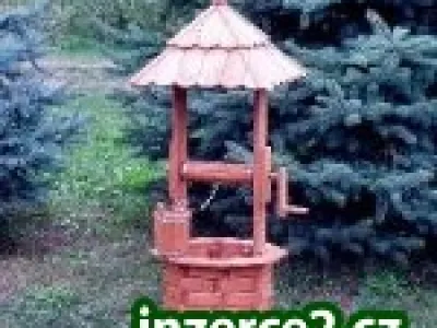 studna dekorační, výška 135 cm