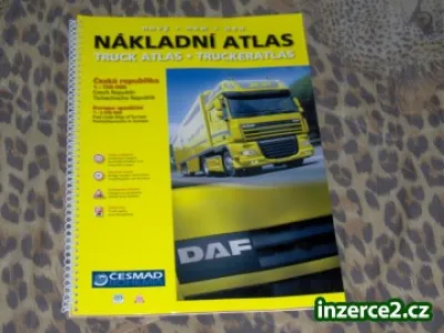 NOVÝ žlutý kamionácký atlas..