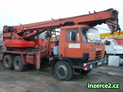 Autojeřáb AD20T Tatra 815