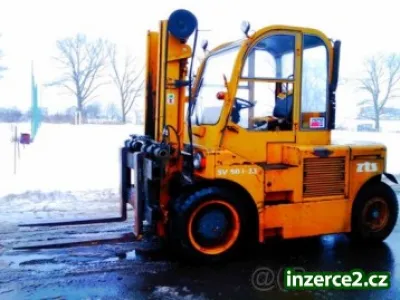vysokozdvižný vozík ZTS 50 I-33 s bočním posuvem vidlí