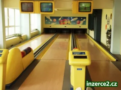 SUPER CENA - 3 bowlingové dráhy za 350 000,-Kč možno i na splátky