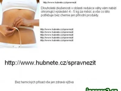 Chcete bez ryzik snížit vaši váhu 4-5 kg za měsíc.