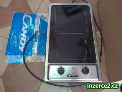 Varná vestavná sklokeramická deska CANDY (NEPOUŽITÁ)